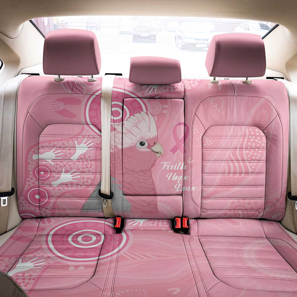 Australia Breast Cancer Awareness Back Car Seat Cover Galah Faith Hope Love Pink Month - Aussie Hoodie