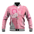 Australia Breast Cancer Awareness Baseball Jacket Galah Faith Hope Love Pink Month - Aussie Hoodie
