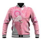 Australia Breast Cancer Awareness Baseball Jacket Galah Faith Hope Love Pink Month - Aussie Hoodie