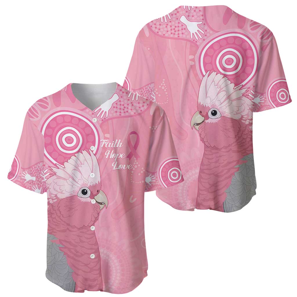 Australia Breast Cancer Awareness Baseball Jersey Galah Faith Hope Love Pink Month - Aussie Hoodie