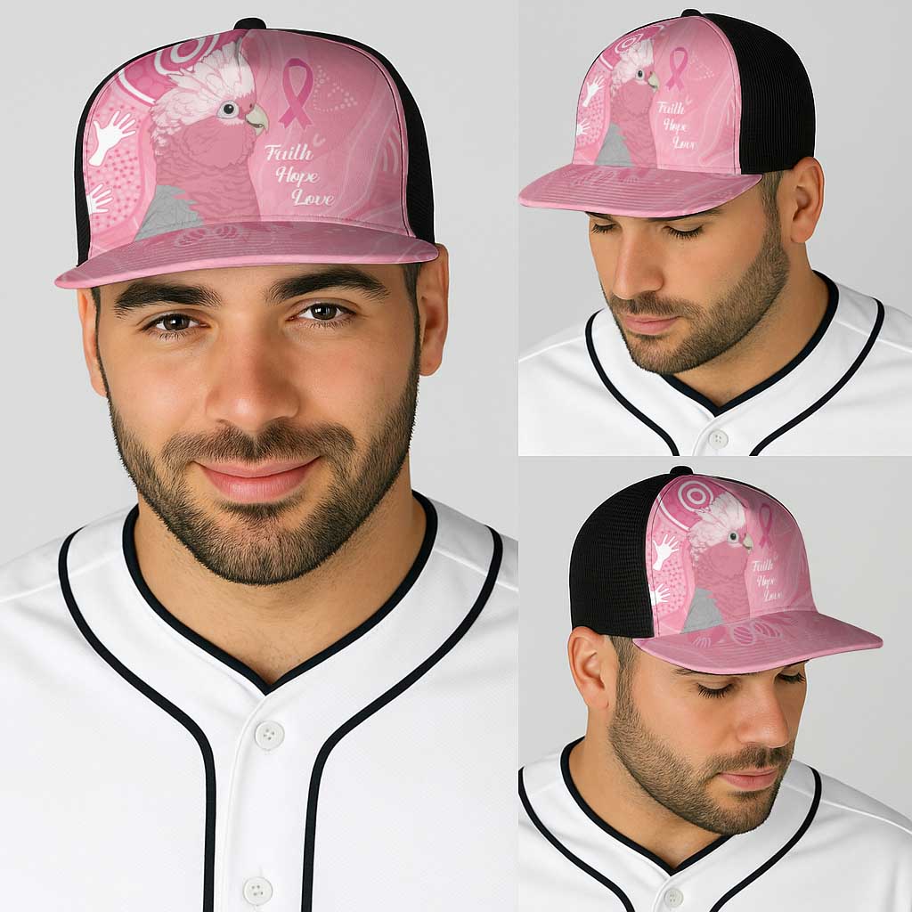 Australia Breast Cancer Awareness Baseball Net Cap Galah Faith Hope Love Pink Month - Aussie Hoodie