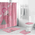 Australia Breast Cancer Awareness Bathroom Set Galah Faith Hope Love Pink Month - Aussie Hoodie