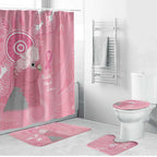 Australia Breast Cancer Awareness Bathroom Set Galah Faith Hope Love Pink Month - Aussie Hoodie