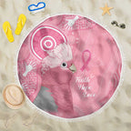 Australia Breast Cancer Awareness Beach Blanket Galah Faith Hope Love Pink Month - Aussie Hoodie