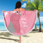 Australia Breast Cancer Awareness Beach Blanket Galah Faith Hope Love Pink Month - Aussie Hoodie