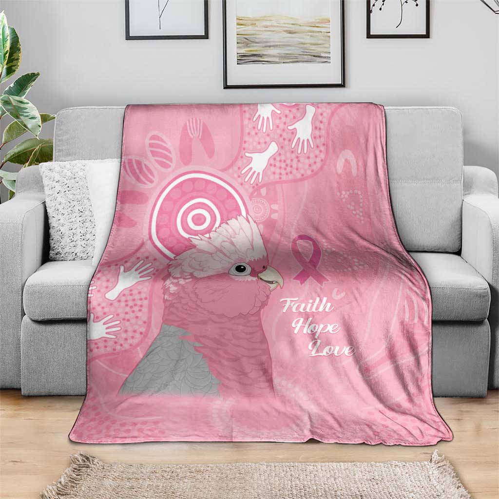 Australia Breast Cancer Awareness Blanket Galah Faith Hope Love Pink Month - Aussie Hoodie