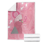 Australia Breast Cancer Awareness Blanket Galah Faith Hope Love Pink Month - Aussie Hoodie