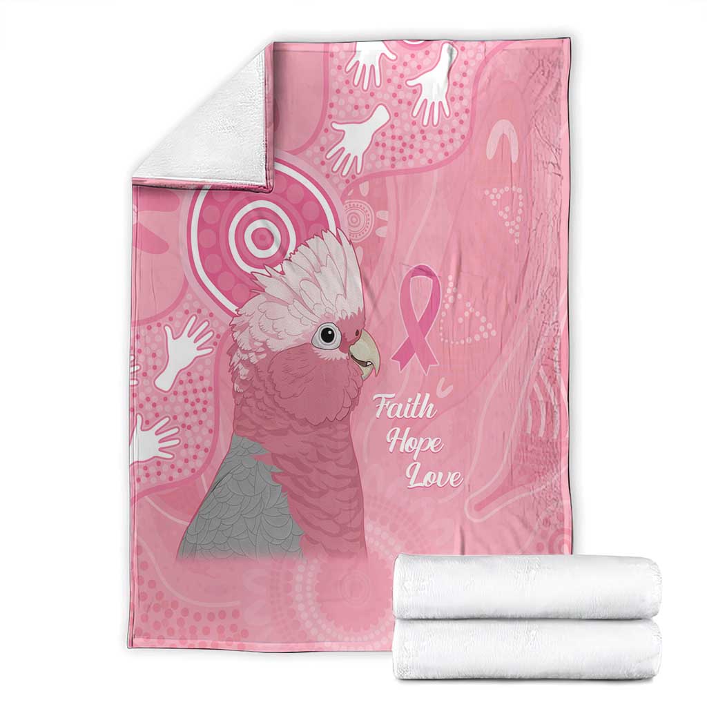 Australia Breast Cancer Awareness Blanket Galah Faith Hope Love Pink Month - Aussie Hoodie