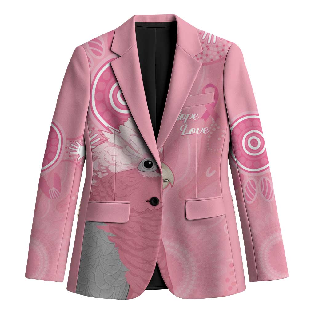 Australia Breast Cancer Awareness Blazer Galah Faith Hope Love Pink Month - Aussie Hoodie