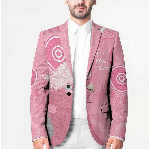 Australia Breast Cancer Awareness Blazer Galah Faith Hope Love Pink Month - Aussie Hoodie