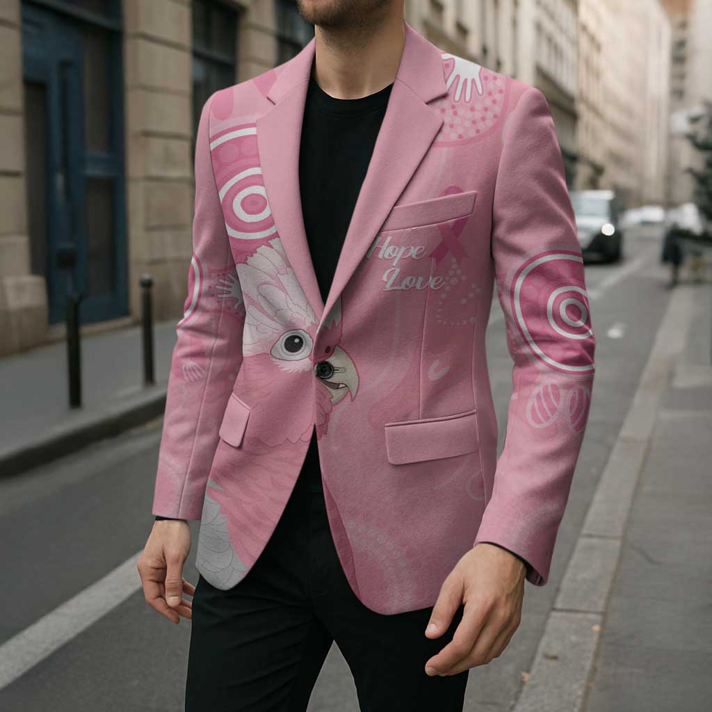 Australia Breast Cancer Awareness Blazer Galah Faith Hope Love Pink Month - Aussie Hoodie