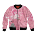 Australia Breast Cancer Awareness Bomber Jacket Galah Faith Hope Love Pink Month - Aussie Hoodie