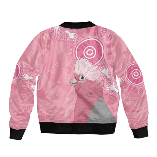 Australia Breast Cancer Awareness Bomber Jacket Galah Faith Hope Love Pink Month - Aussie Hoodie