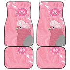 Australia Breast Cancer Awareness Car Mats Galah Faith Hope Love Pink Month - Aussie Hoodie