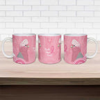 Australia Breast Cancer Awareness Ceramic Mug Galah Faith Hope Love Pink Month - Aussie Hoodie
