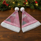 Australia Breast Cancer Awareness Christmas Santa Hat Galah Faith Hope Love Pink Month - Aussie Hoodie