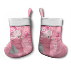 Australia Breast Cancer Awareness Christmas Stocking Galah Faith Hope Love Pink Month - Aussie Hoodie