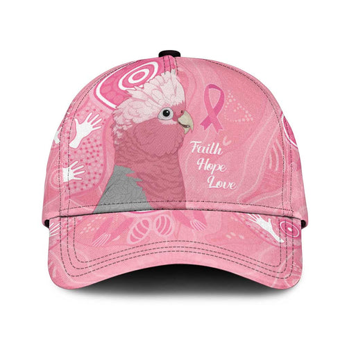 Australia Breast Cancer Awareness Classic Cap Galah Faith Hope Love Pink Month - Aussie Hoodie