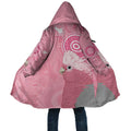 Australia Breast Cancer Awareness Cloak Galah Faith Hope Love Pink Month - Aussie Hoodie