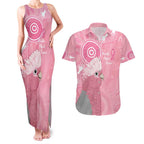 Australia Breast Cancer Awareness Couples Matching Tank Maxi Dress and Hawaiian Shirt Galah Faith Hope Love Pink Month - Aussie Hoodie