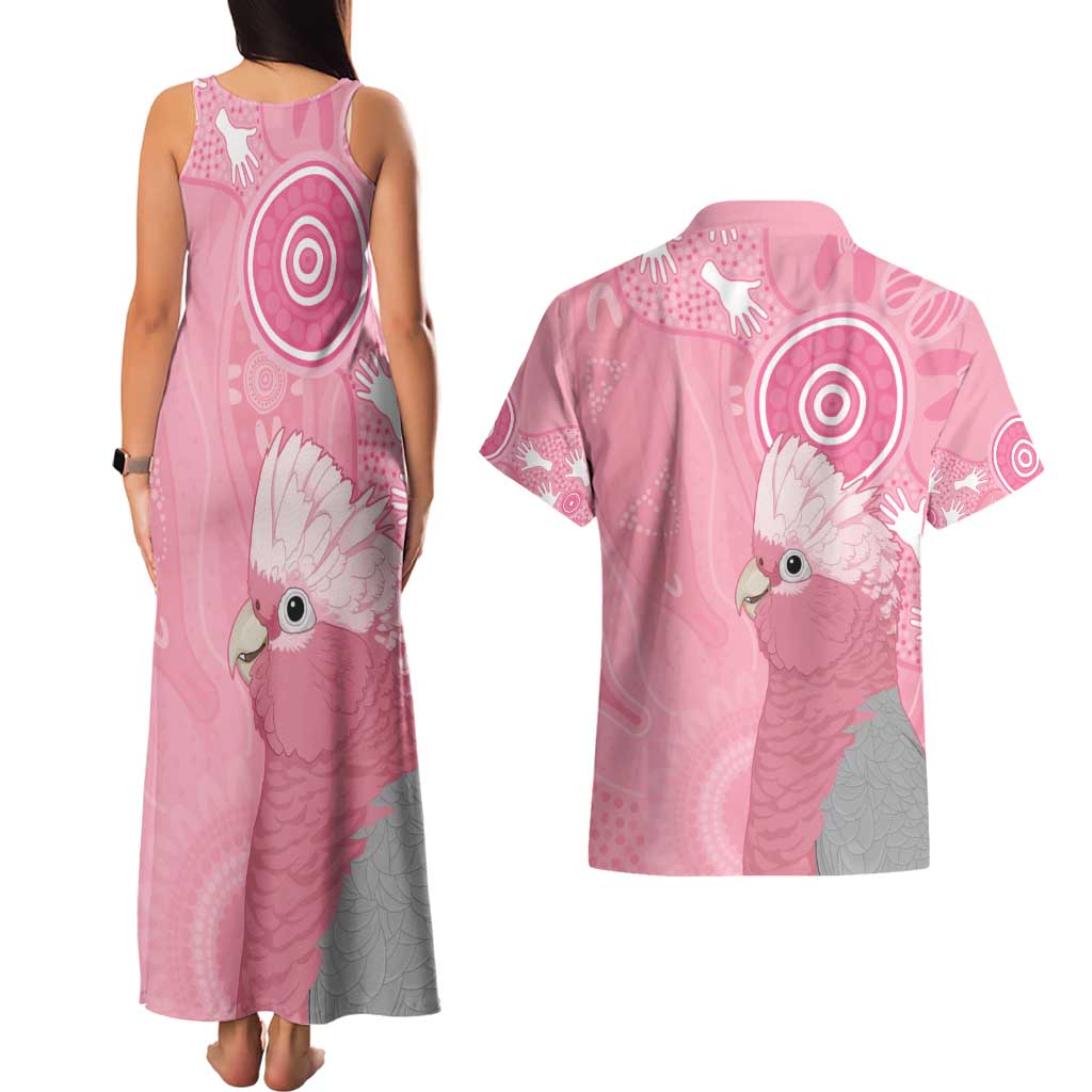 Australia Breast Cancer Awareness Couples Matching Tank Maxi Dress and Hawaiian Shirt Galah Faith Hope Love Pink Month - Aussie Hoodie