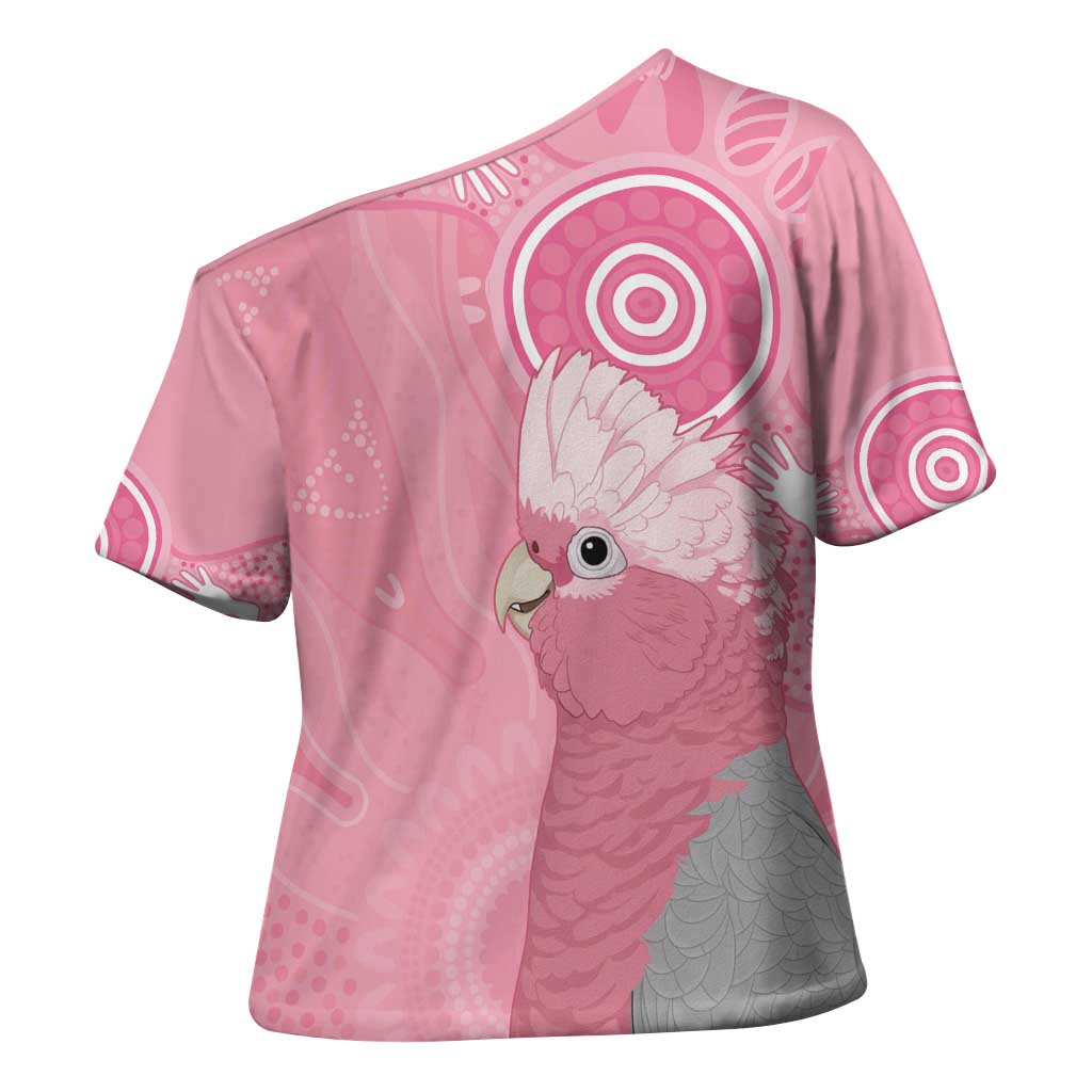Australia Breast Cancer Awareness Cross Shoulder Shirt Galah Faith Hope Love Pink Month - Aussie Hoodie
