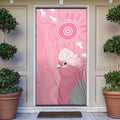 Australia Breast Cancer Awareness Door Cover Galah Faith Hope Love Pink Month - Aussie Hoodie