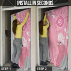 Australia Breast Cancer Awareness Door Cover Galah Faith Hope Love Pink Month - Aussie Hoodie