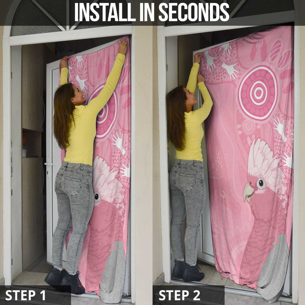 Australia Breast Cancer Awareness Door Cover Galah Faith Hope Love Pink Month - Aussie Hoodie