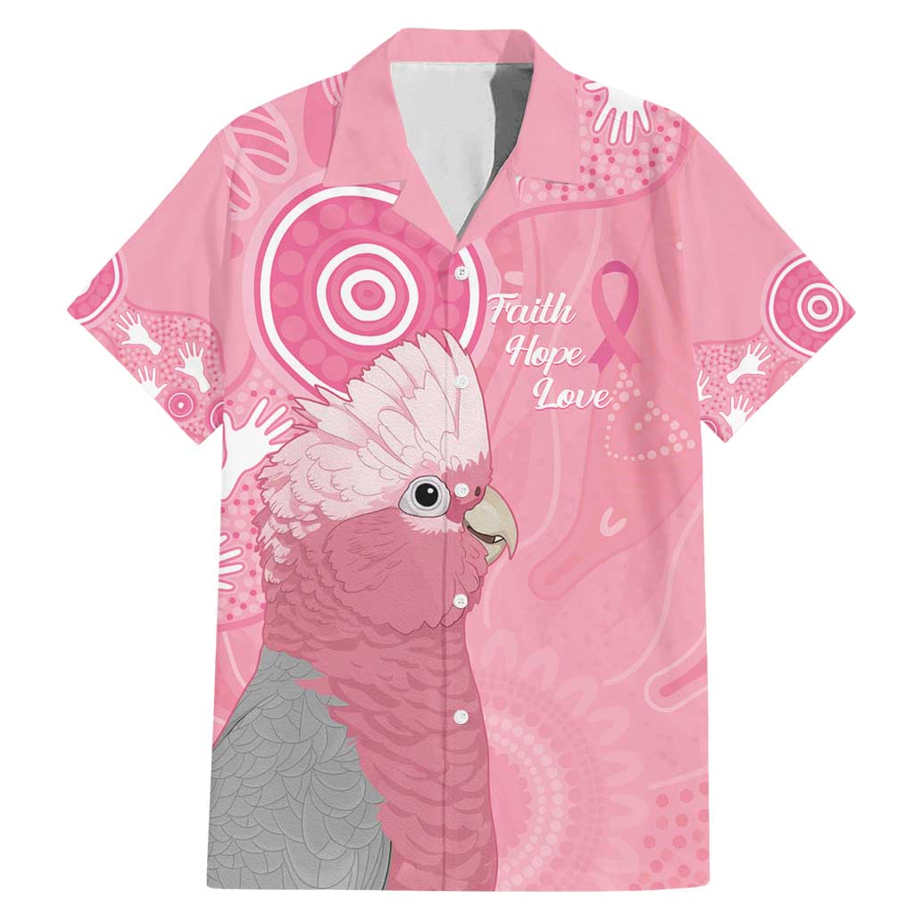 Australia Breast Cancer Awareness Family Matching Mermaid Dress and Hawaiian Shirt Galah Faith Hope Love Pink Month - Aussie Hoodie