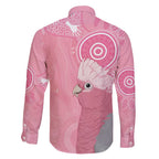 Australia Breast Cancer Awareness Family Matching Short Sleeve Bodycon Dress and Hawaiian Shirt Galah Faith Hope Love Pink Month - Aussie Hoodie