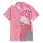 Australia Breast Cancer Awareness Family Matching Summer Maxi Dress and Hawaiian Shirt Galah Faith Hope Love Pink Month - Aussie Hoodie