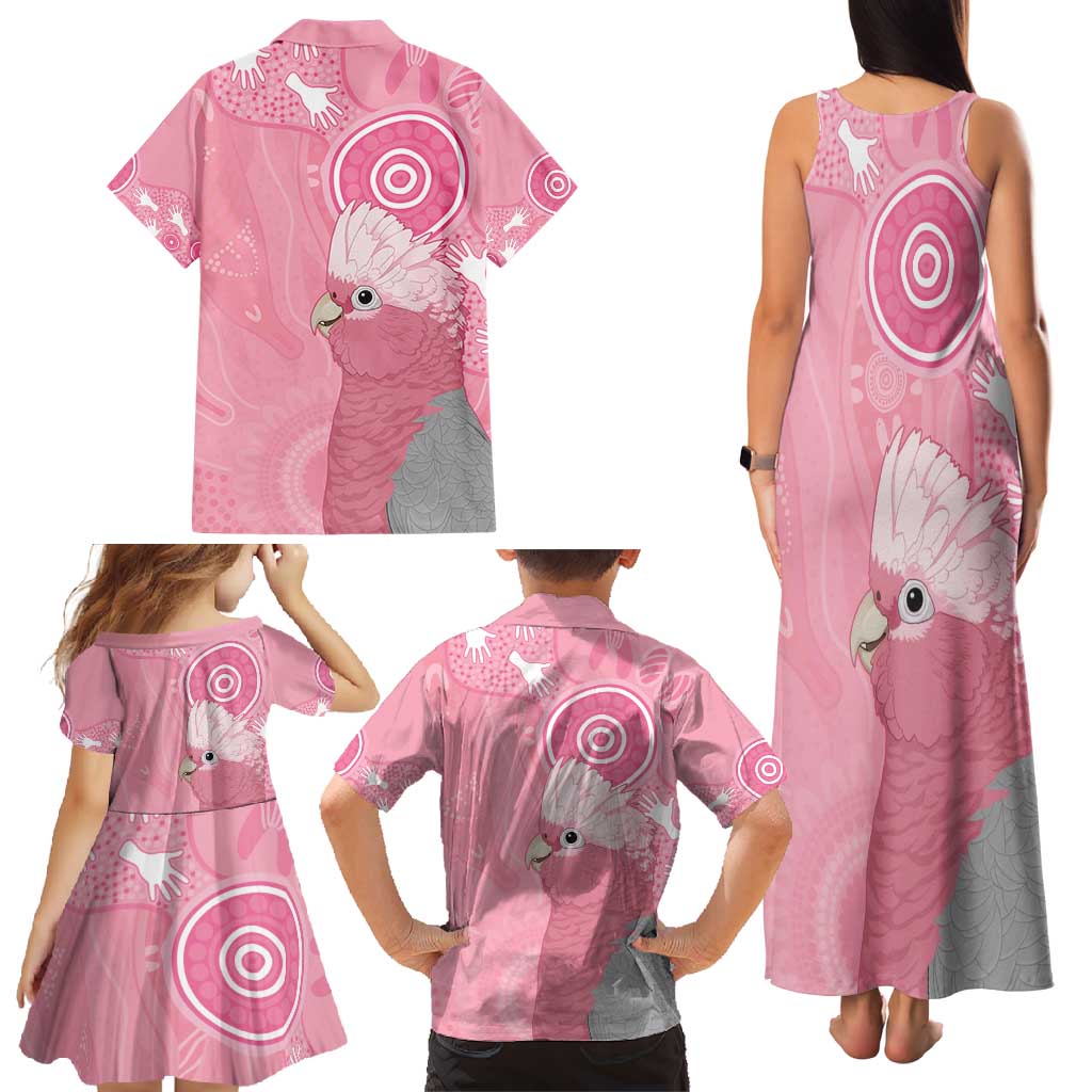 Australia Breast Cancer Awareness Family Matching Tank Maxi Dress and Hawaiian Shirt Galah Faith Hope Love Pink Month - Aussie Hoodie