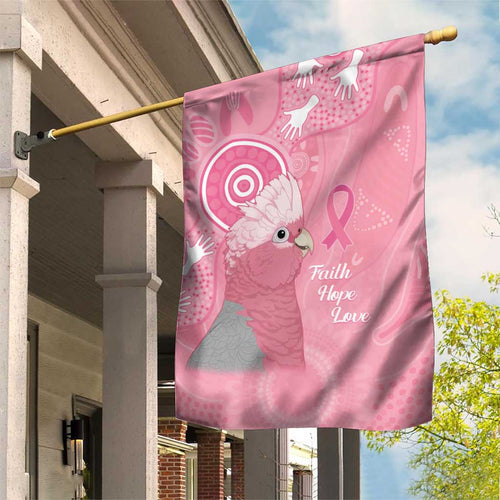 Australia Breast Cancer Awareness Garden Flag Galah Faith Hope Love Pink Month - Aussie Hoodie