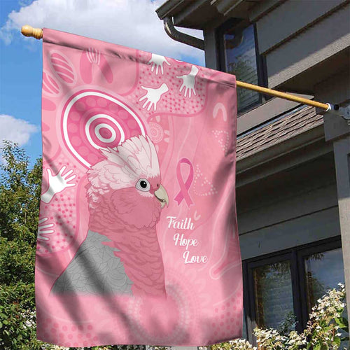 Australia Breast Cancer Awareness Garden Flag Galah Faith Hope Love Pink Month - Aussie Hoodie