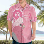 Australia Breast Cancer Awareness Hawaiian Shirt Galah Faith Hope Love Pink Month - Aussie Hoodie