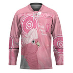Australia Breast Cancer Awareness Hockey Jersey Galah Faith Hope Love Pink Month - Aussie Hoodie