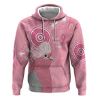 Australia Breast Cancer Awareness Hoodie Galah Faith Hope Love Pink Month - Aussie Hoodie