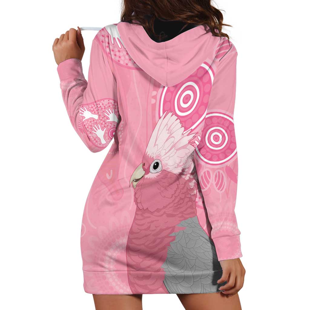 Australia Breast Cancer Awareness Hoodie Dress Galah Faith Hope Love Pink Month - Aussie Hoodie
