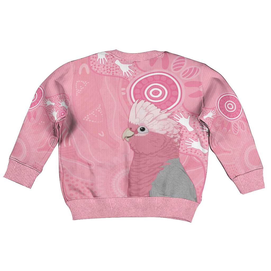 Australia Breast Cancer Awareness Kid Ugly Christmas Sweater Galah Faith Hope Love Pink Month - Aussie Hoodie