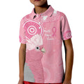 Australia Breast Cancer Awareness Kid Polo Shirt Galah Faith Hope Love Pink Month - Aussie Hoodie