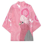 Australia Breast Cancer Awareness Kimono Galah Faith Hope Love Pink Month - Aussie Hoodie