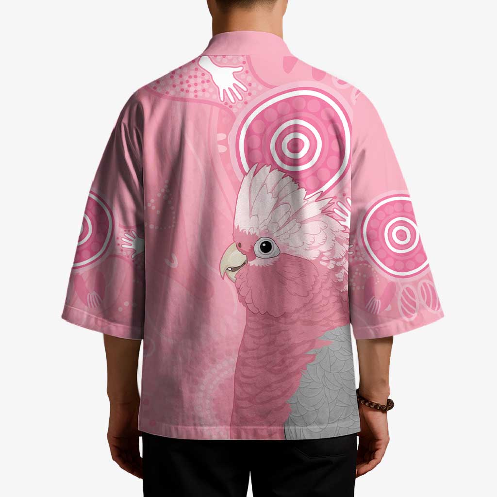 Australia Breast Cancer Awareness Kimono Galah Faith Hope Love Pink Month - Aussie Hoodie