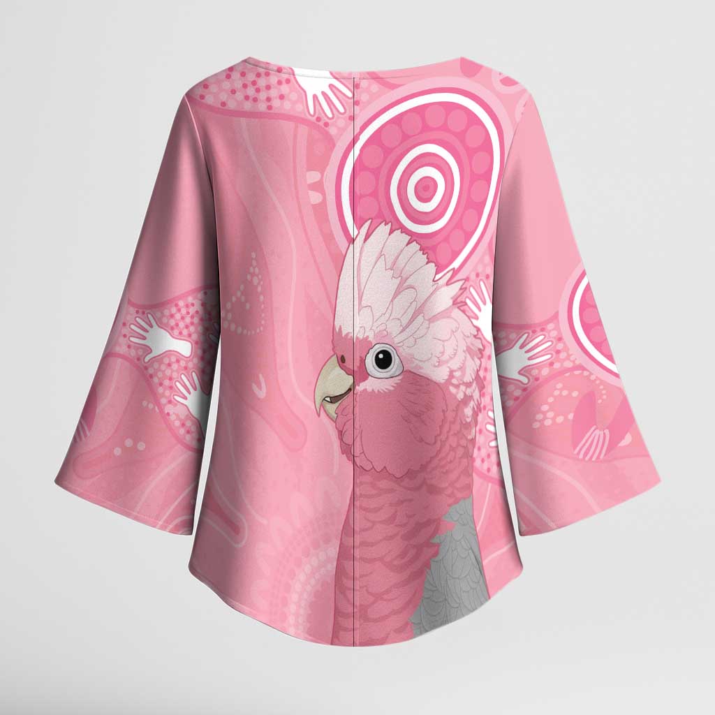 Australia Breast Cancer Awareness Kimono Sleeve Blouse Galah Faith Hope Love Pink Month - Aussie Hoodie