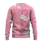 Australia Breast Cancer Awareness Ugly Christmas Sweater Galah Faith Hope Love Pink Month - Aussie Hoodie