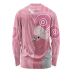 Australia Breast Cancer Awareness Long Sleeve Shirt Galah Faith Hope Love Pink Month - Aussie Hoodie