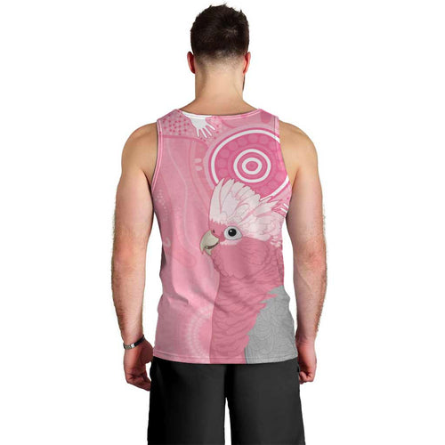 Australia Breast Cancer Awareness Men Tank Top Galah Faith Hope Love Pink Month - Aussie Hoodie