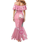 Australia Breast Cancer Awareness Mermaid Dress Galah Faith Hope Love Pink Month - Aussie Hoodie