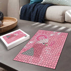 Australia Breast Cancer Awareness Puzzle Galah Faith Hope Love Pink Month - Aussie Hoodie