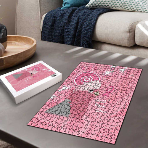 Australia Breast Cancer Awareness Puzzle Galah Faith Hope Love Pink Month - Aussie Hoodie